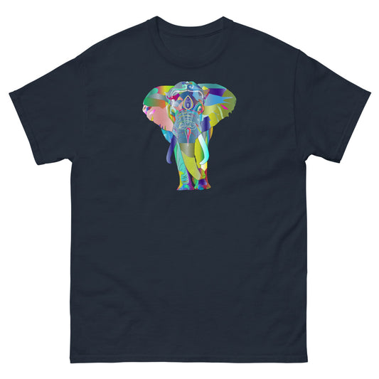 Elephant Face Colour 100% cotton men's heavyweight tee