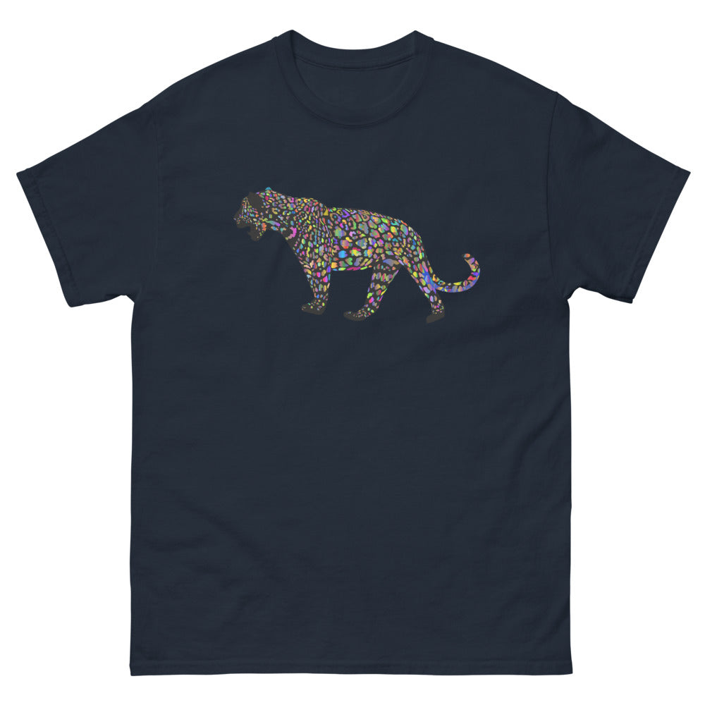 Cheetah 100% cotton men's heavyweight tee