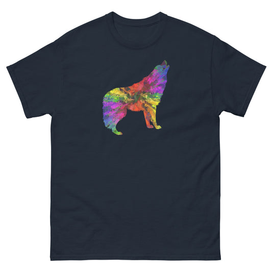 Technicolour Wolf 100% cotton men's heavyweight tee