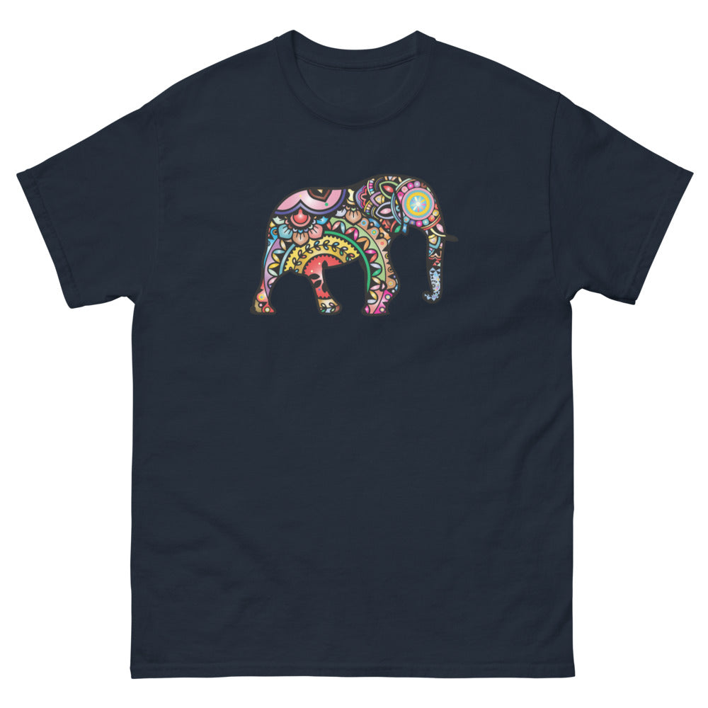 Elephant Colour 100% cotton men's heavyweight tee