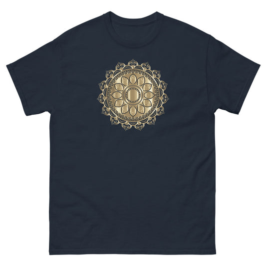 Golden Chakra 100% cotton men's heavyweight tee