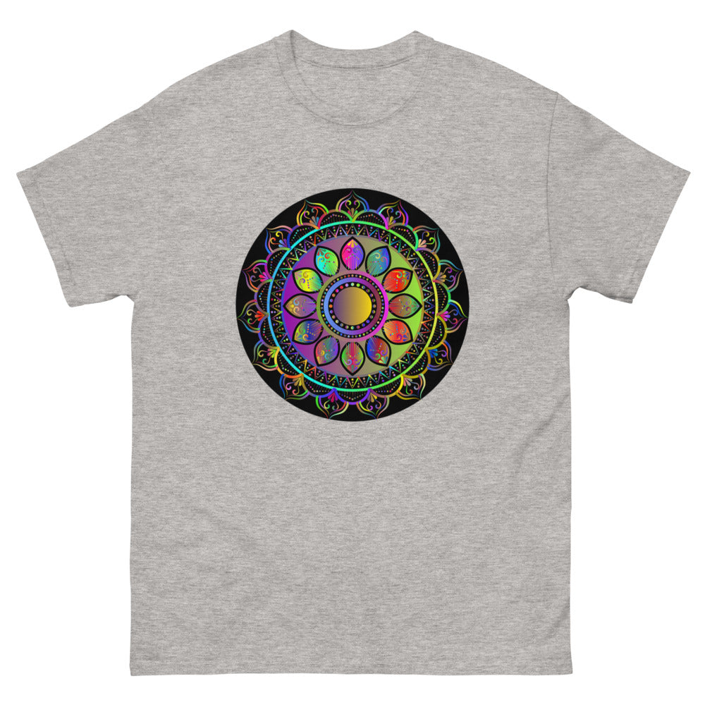 Chakra 100% cotton men's heavyweight tee