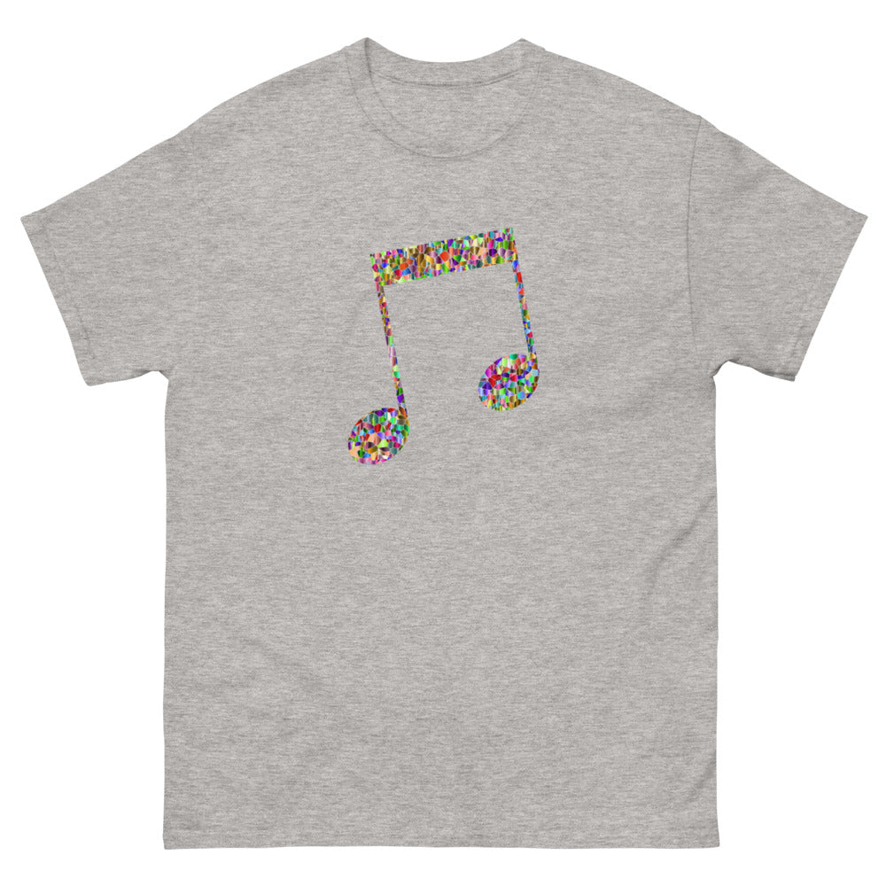 Music Note 100% cotton men's heavyweight tee