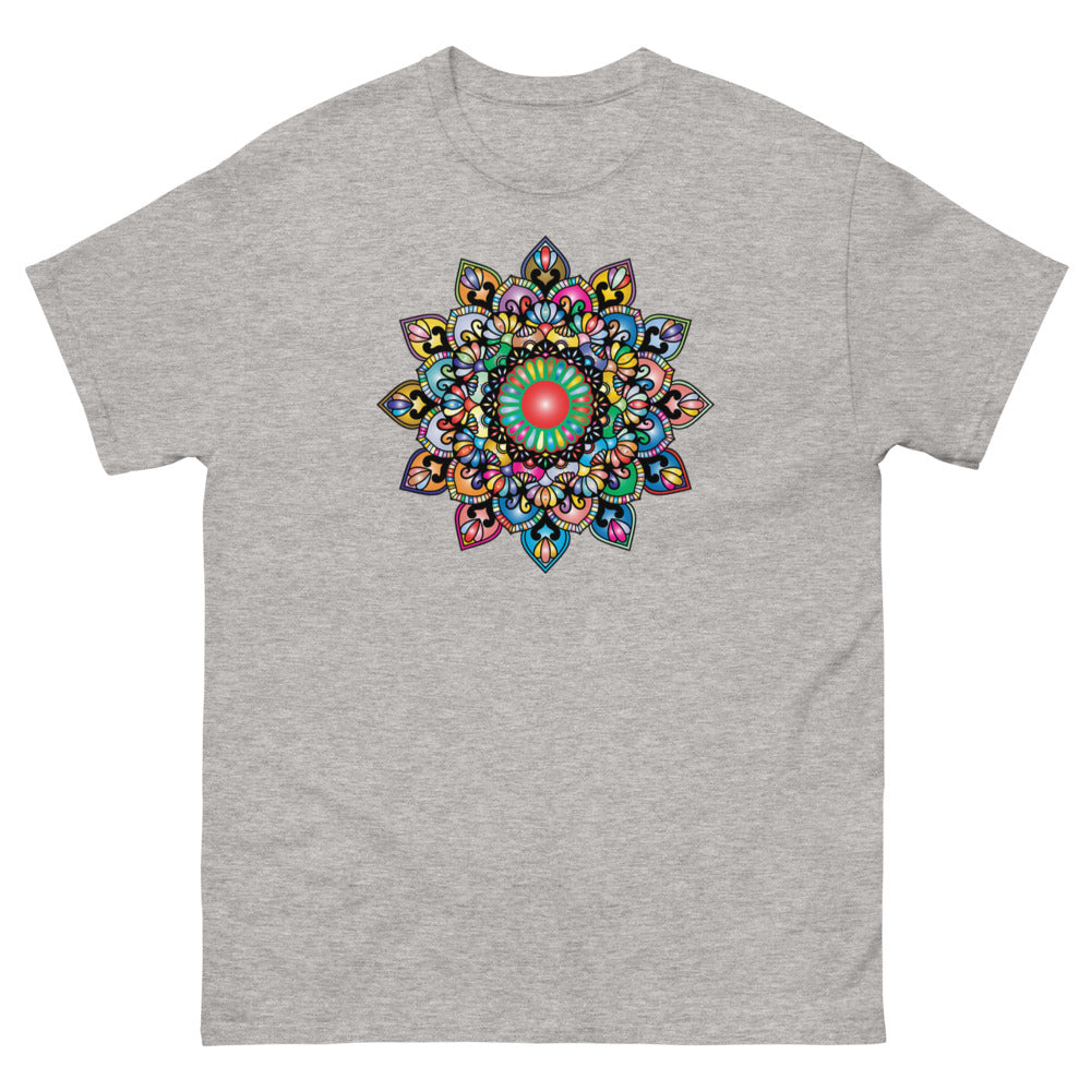 Chakra 100% cotton men's heavyweight tee