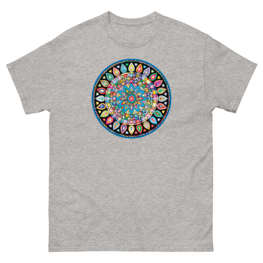 Chakra 100% cotton men's heavyweight tee