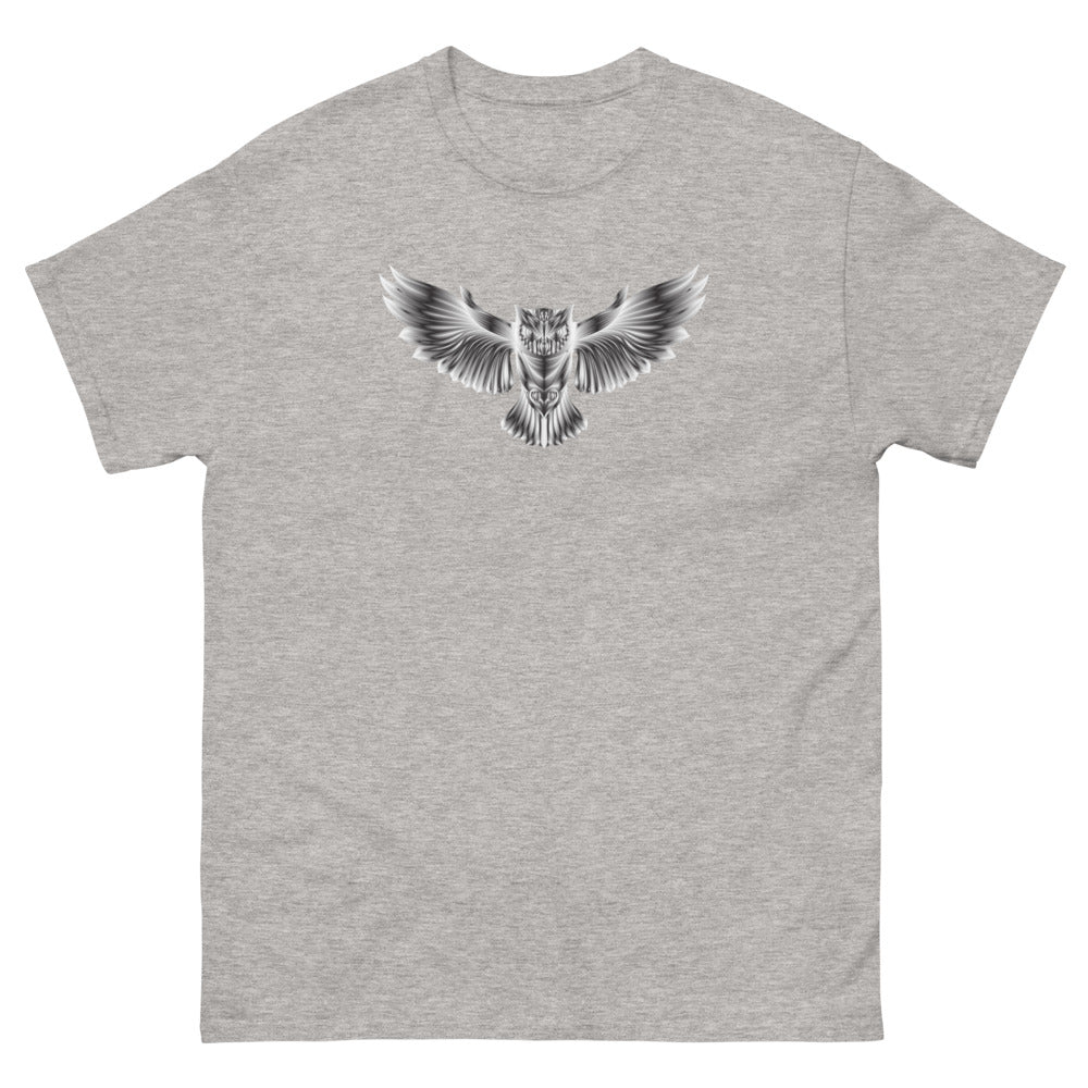 Silver Owl 100% cotton men's heavyweight tee