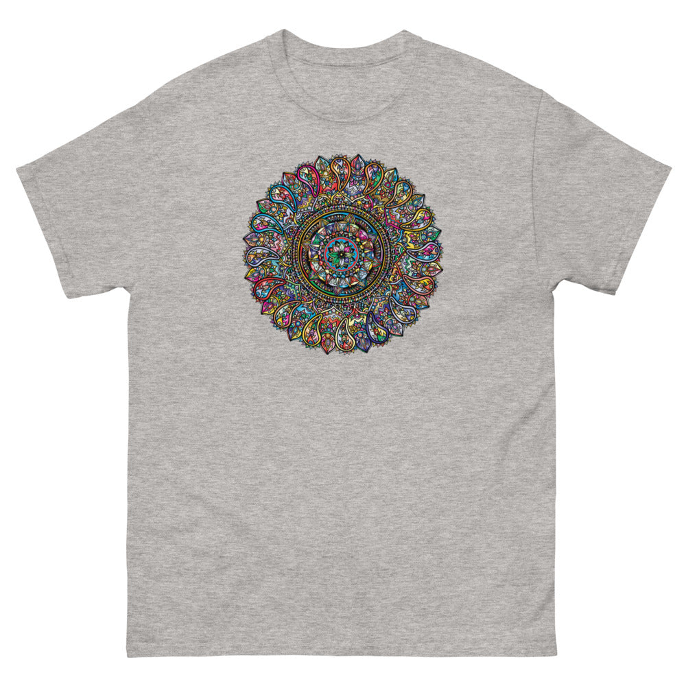 Chakra 100% cotton men's heavyweight tee