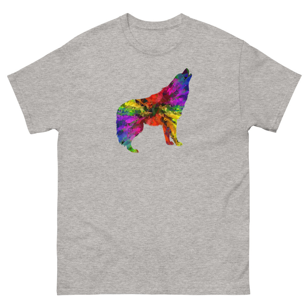 Technicolour Wolf 100% cotton men's heavyweight tee