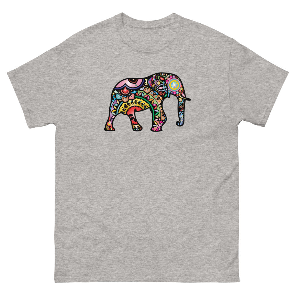 Elephant Colour 100% cotton men's heavyweight tee