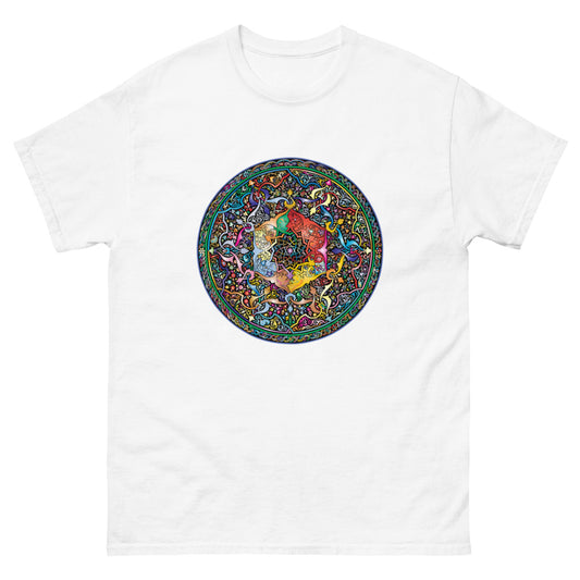 Chakra 100% cotton men's heavyweight tee