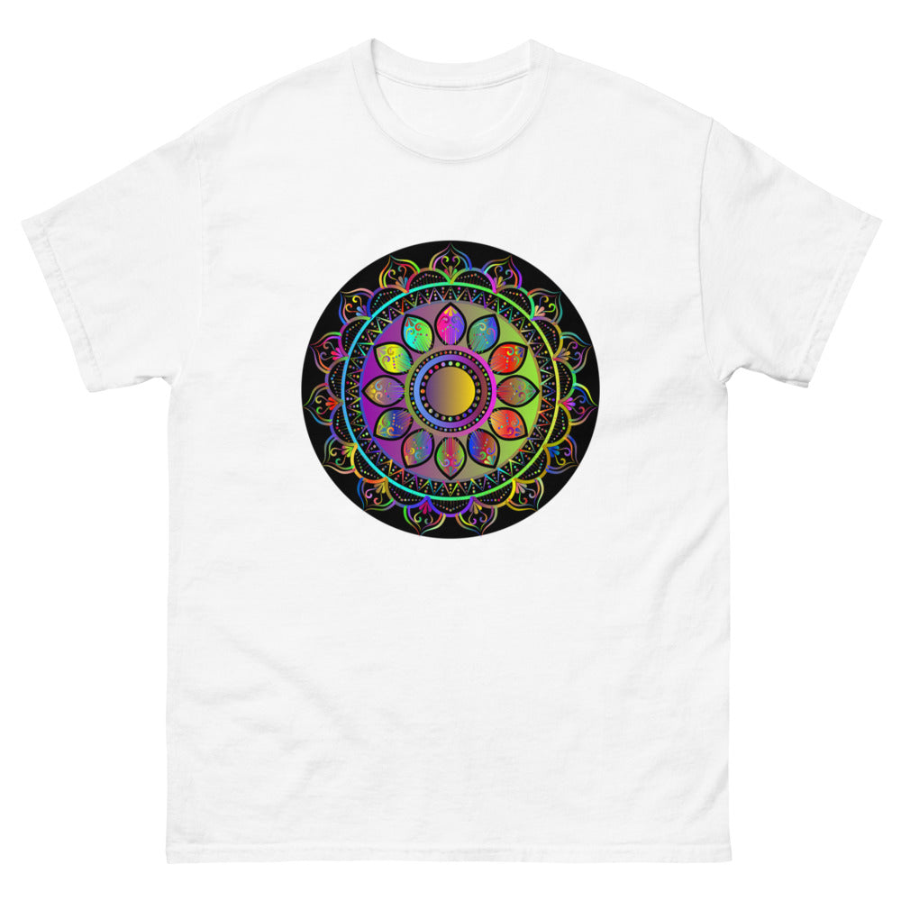 Chakra 100% cotton men's heavyweight tee