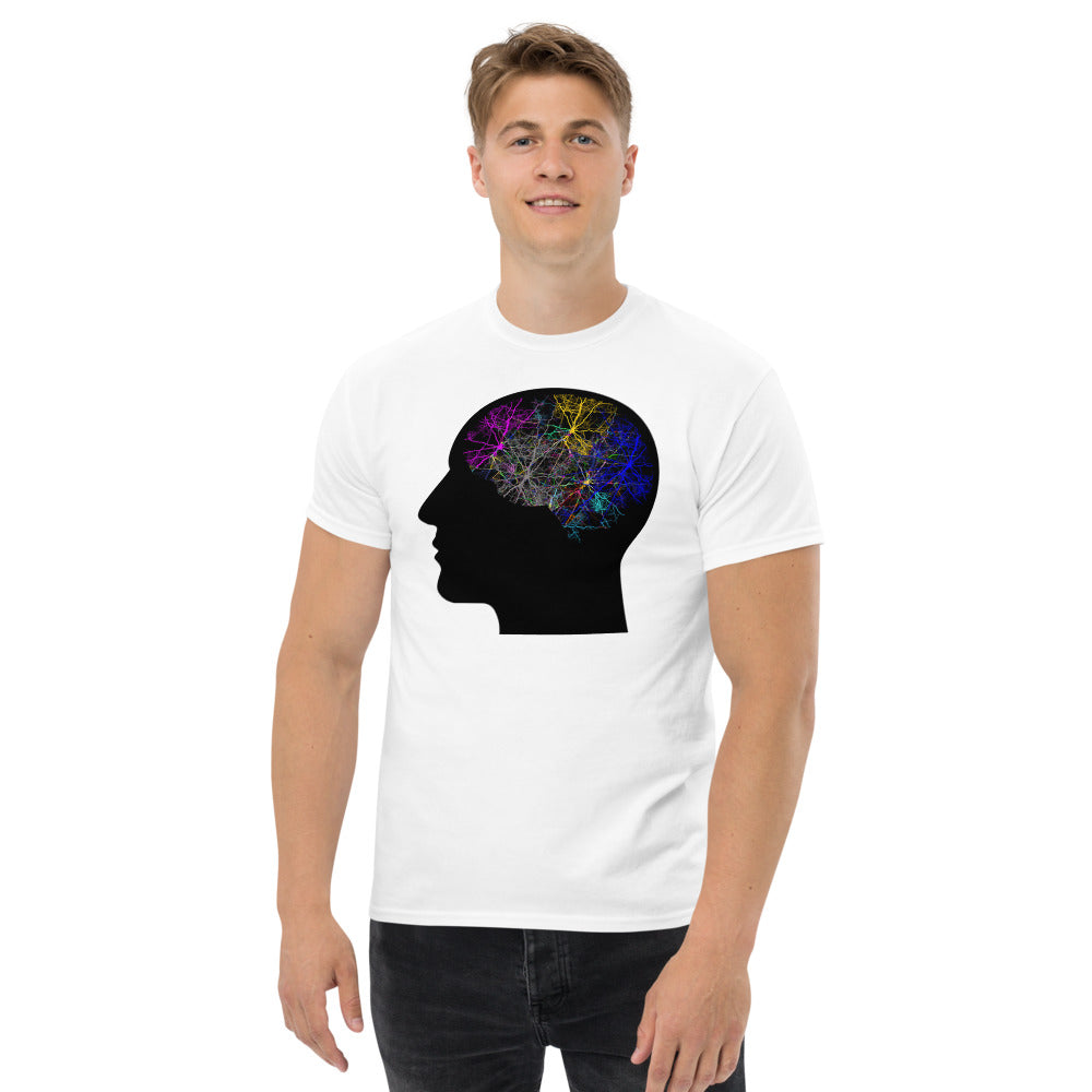 Electric Head 100% cotton men's heavyweight tee