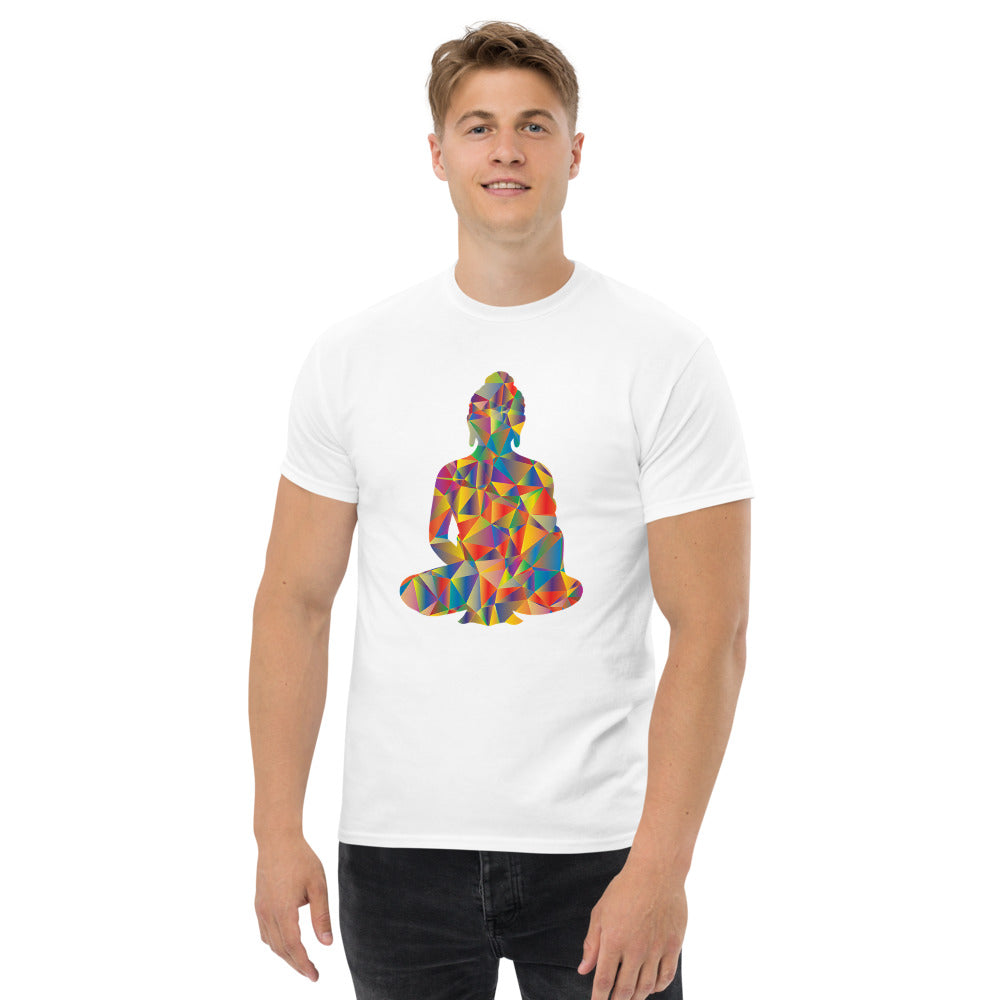 Multi Coloured Yogi 100% cotton men's heavyweight tee