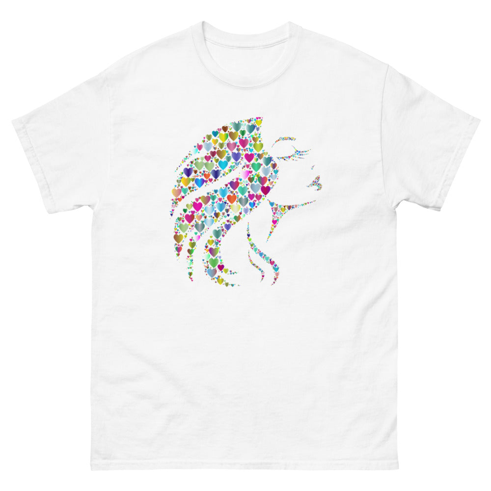 Colourful Woman 100% cotton men's heavyweight tee