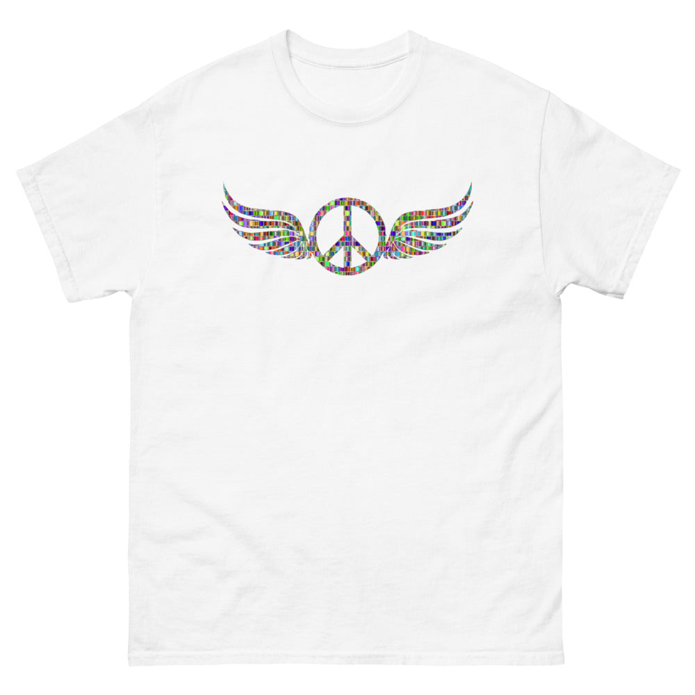 Peace Angel 100% cotton men's heavyweight tee