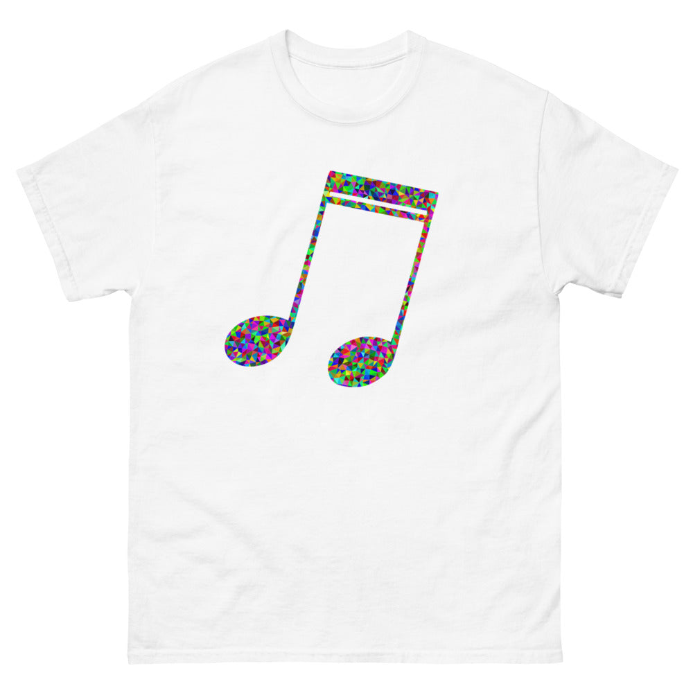 Music Note 100% cotton men's heavyweight tee