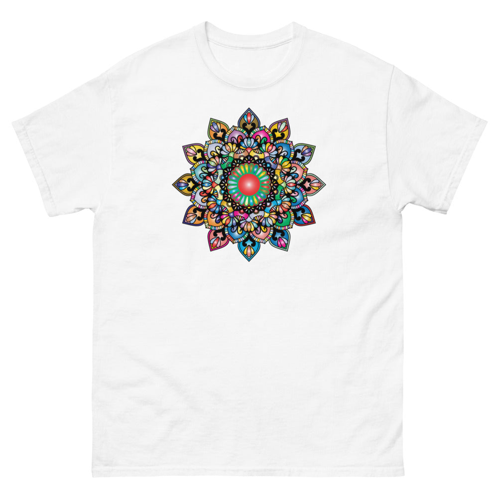 Chakra 100% cotton men's heavyweight tee