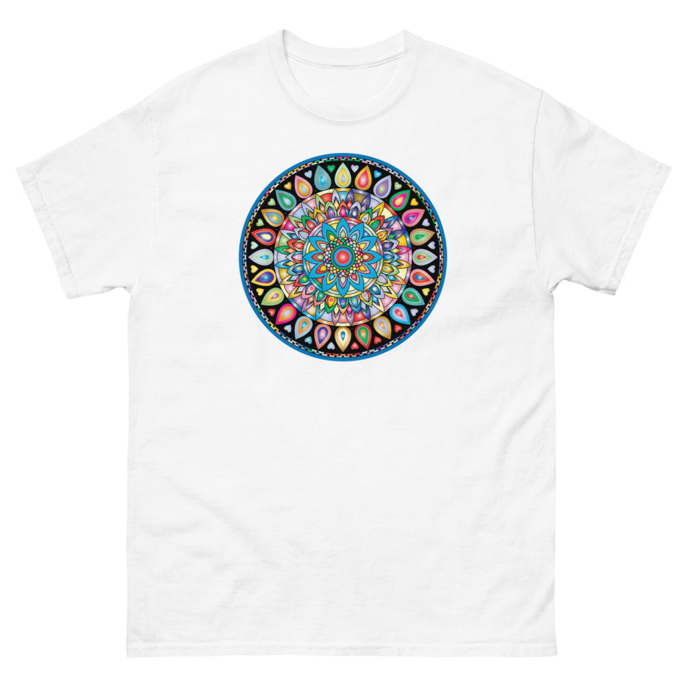 Chakra 100% cotton men's heavyweight tee