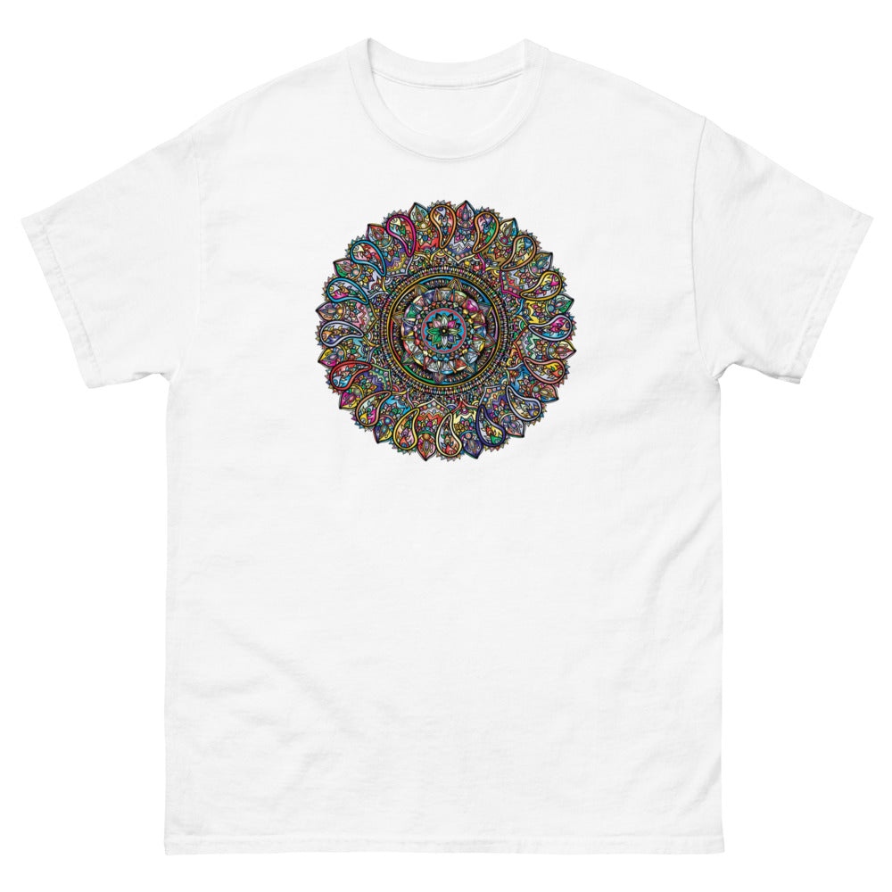 Chakra 100% cotton men's heavyweight tee