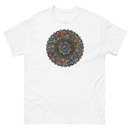 Chakra 100% cotton men's heavyweight tee