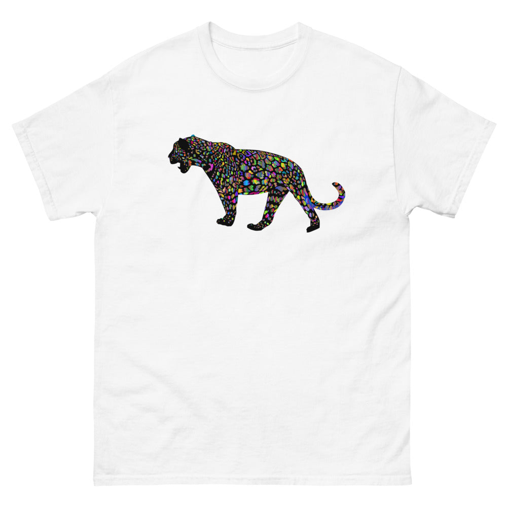 Cheetah 100% cotton men's heavyweight tee