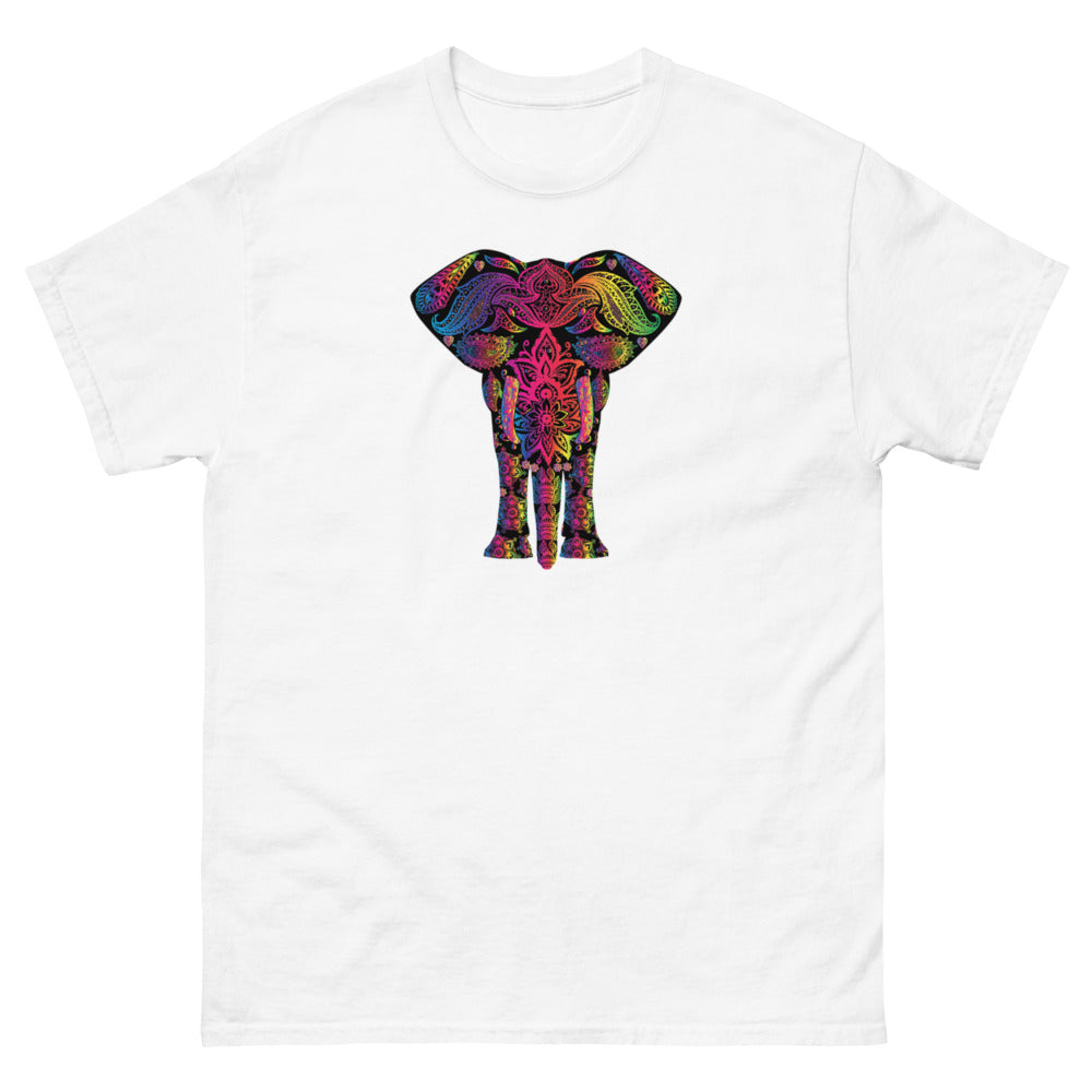 Elephant Face Colour 100% cotton men's heavyweight tee