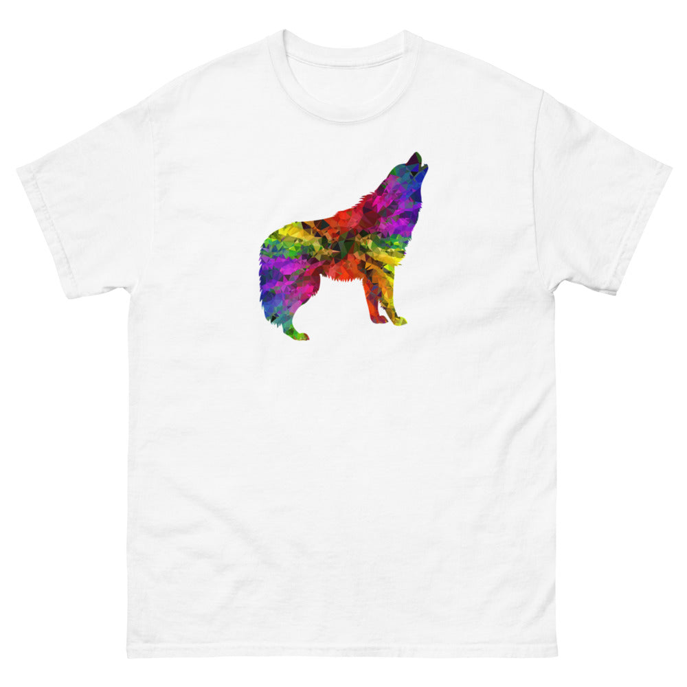 Technicolour Wolf 100% cotton men's heavyweight tee