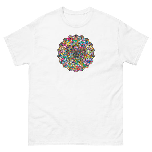 Chakra 100% cotton men's heavyweight tee