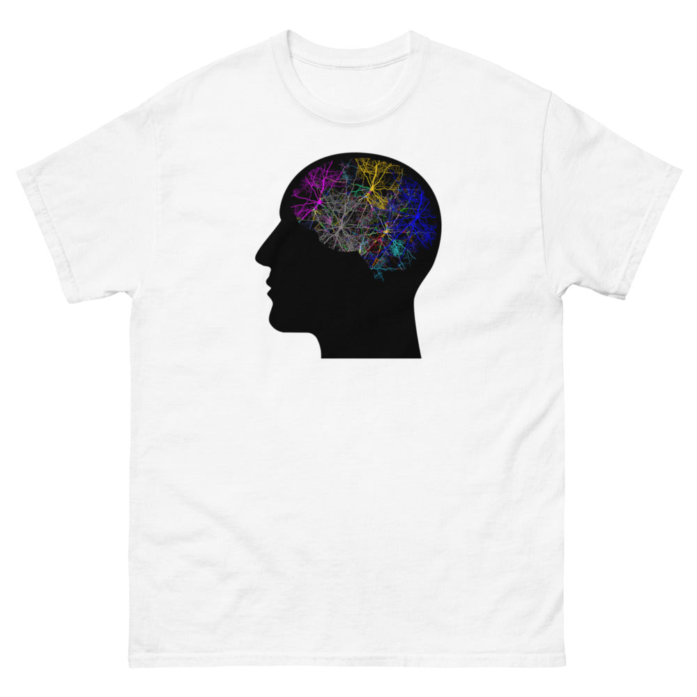 Electric Head 100% cotton men's heavyweight tee