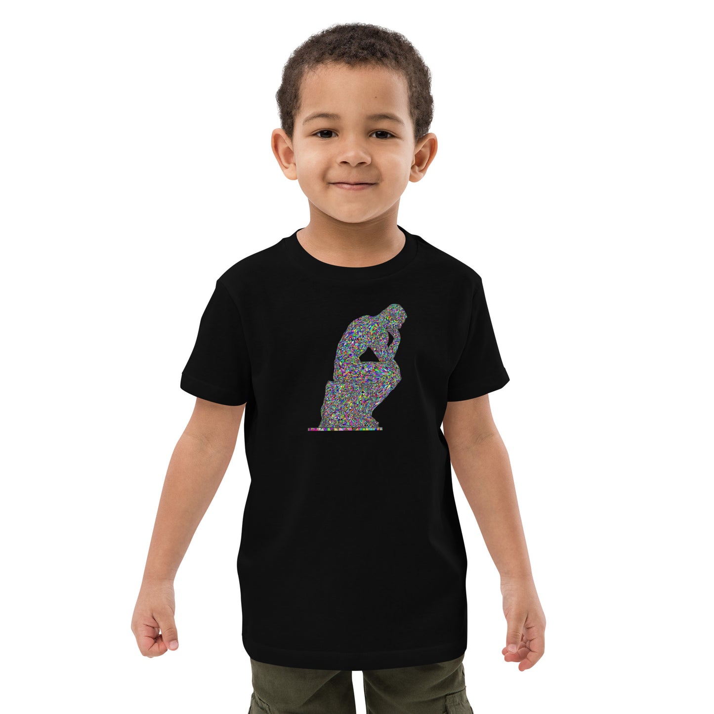 The Thinker Organic Cotton Kids T-Shirt