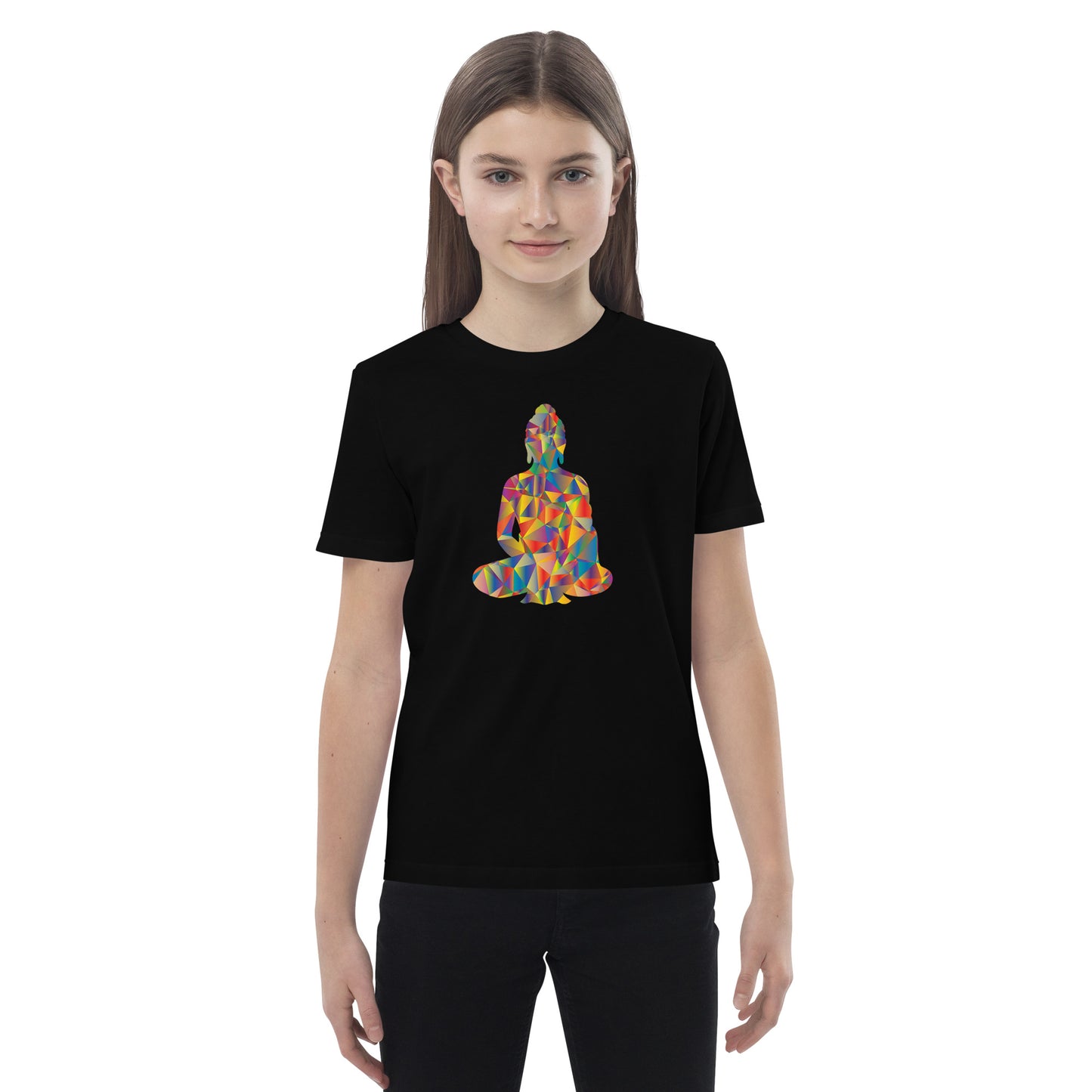 Multi Coloured Yogi Organic Cotton Kids T-Shirt