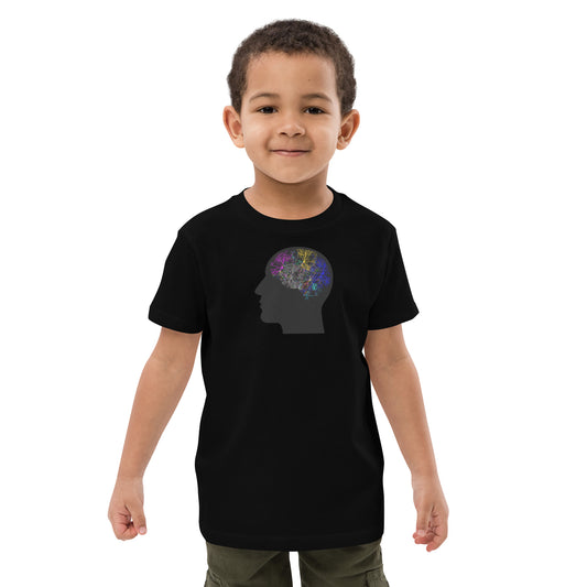 Electric Head Organic Cotton Kids T-Shirt