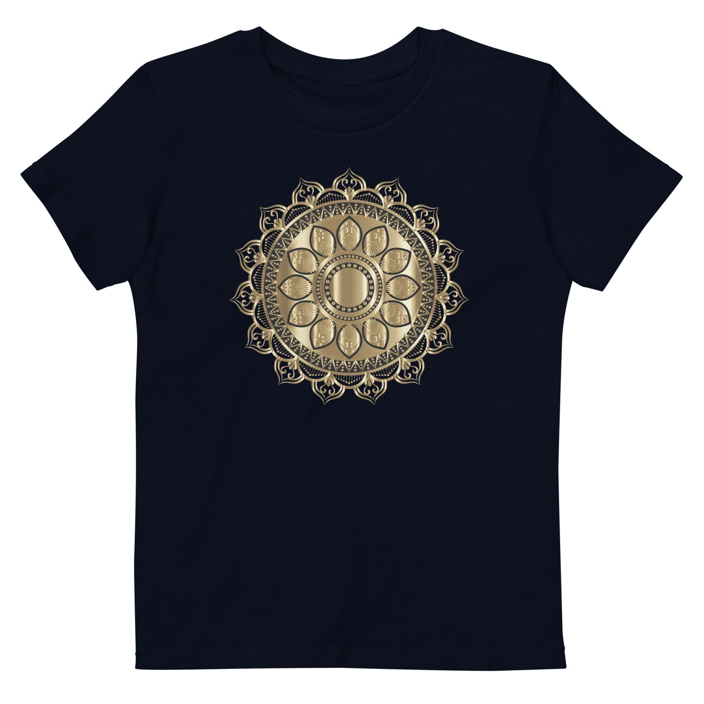 Golden Chakra Organic Cotton Kids T-Shirt