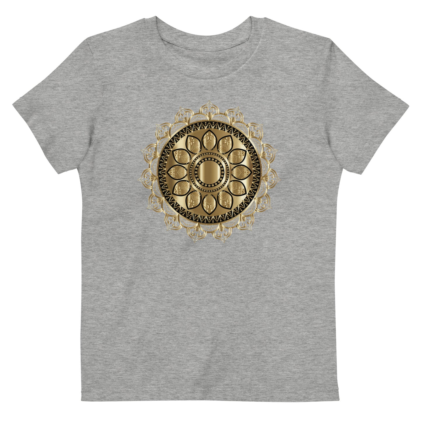 Golden Chakra Organic Cotton Kids T-Shirt