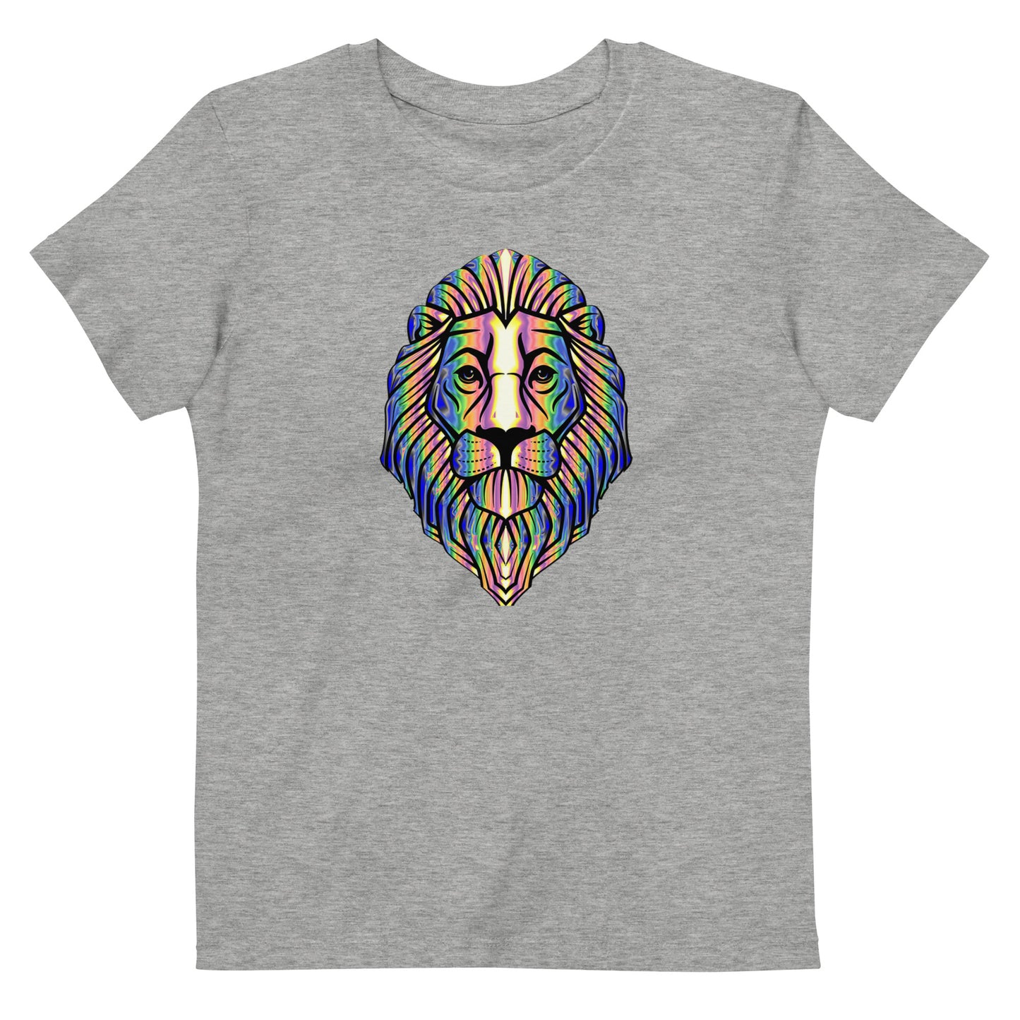 Iron, Lion, Zion Organic Cotton Kids T-Shirt