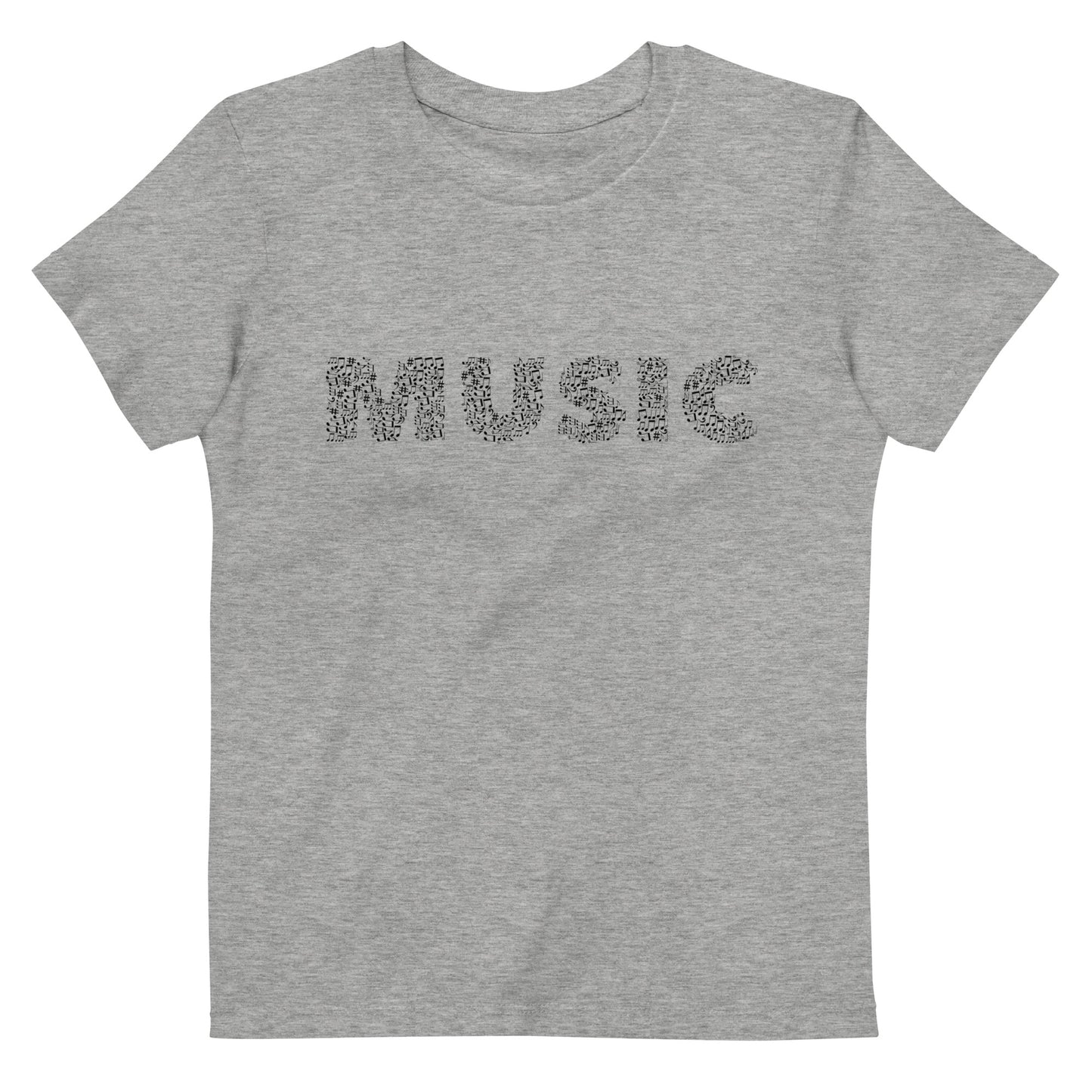 I Love Music Organic Cotton Kids T-Shirt