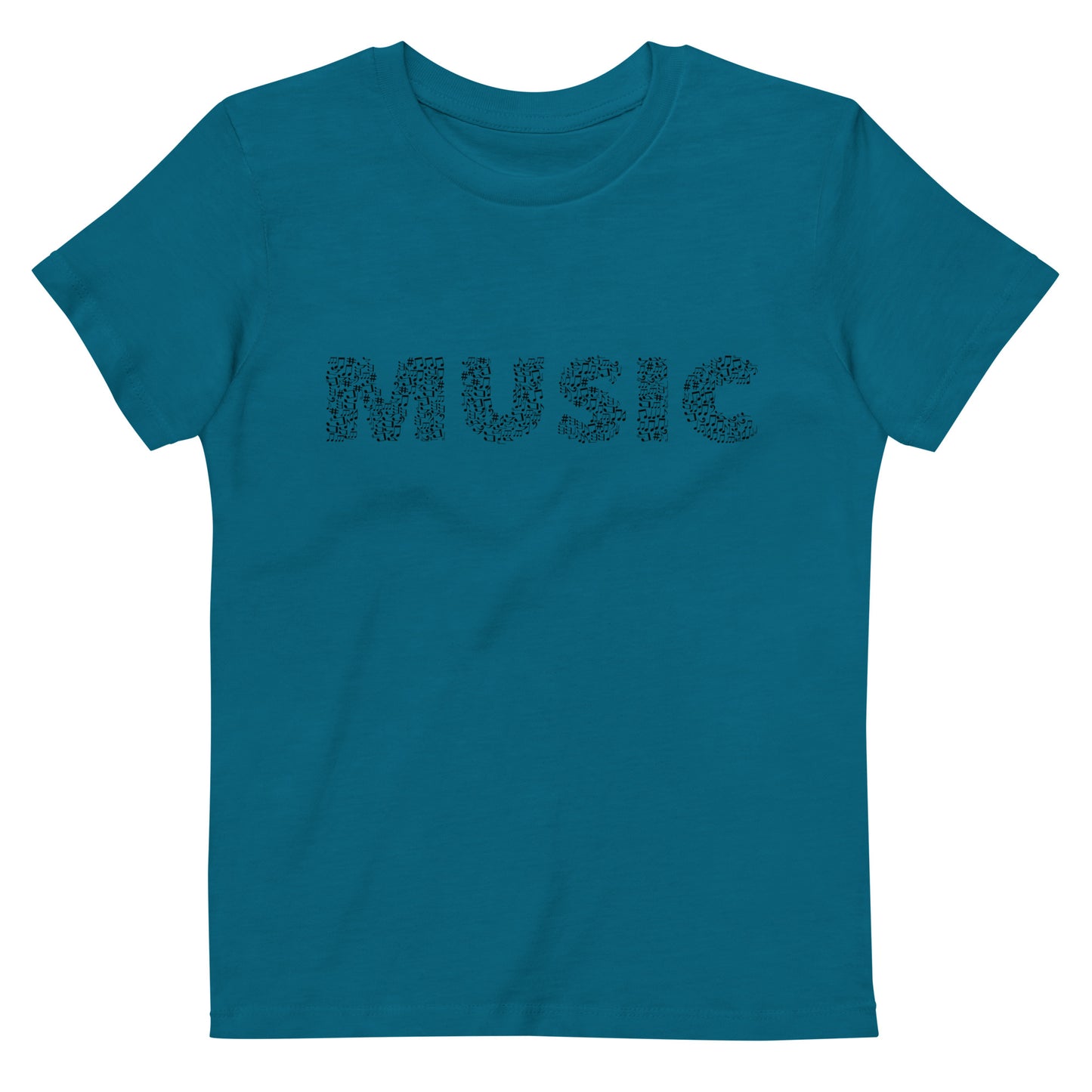 I Love Music Organic Cotton Kids T-Shirt