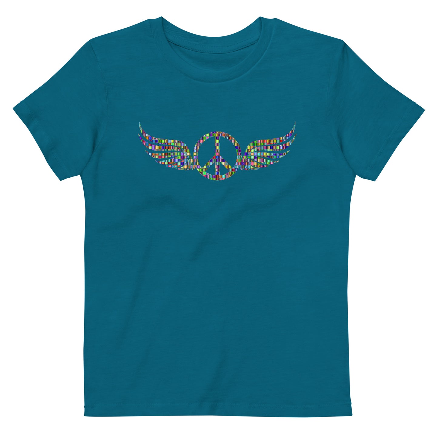 Must be talking to an Angel Organic Cotton Kids T-Shirt