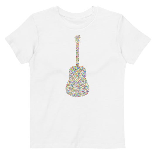 Guitar Organic Cotton Kids T-Shirt