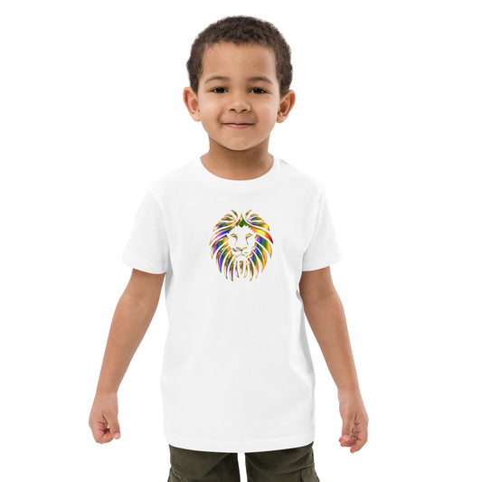 Iron, Lion, Zion Organic Cotton Kids T-Shirt