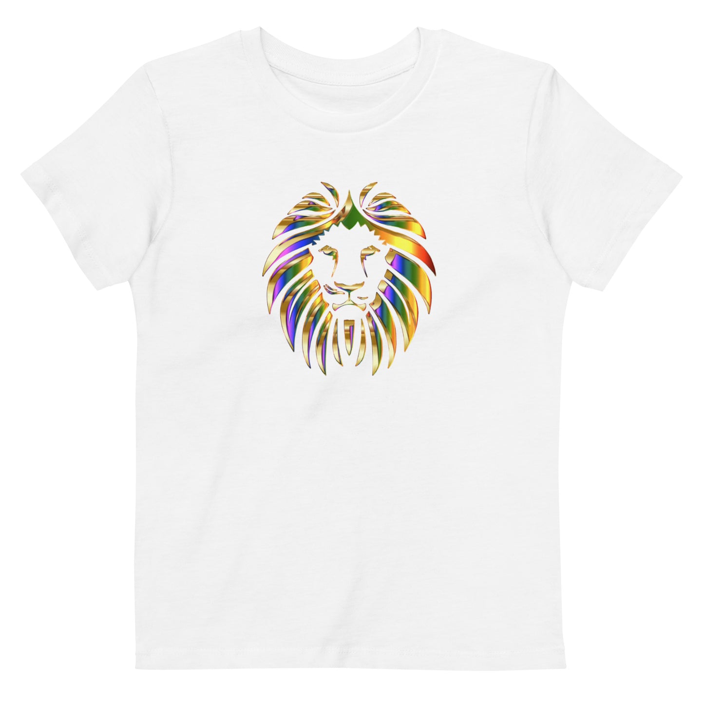 Iron, Lion, Zion Organic Cotton Kids T-Shirt