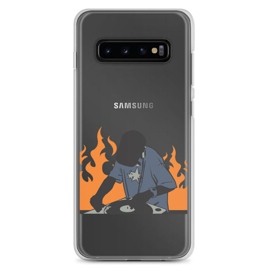 DJ on Fire Samsung Case