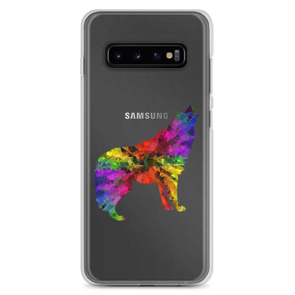 Technicolour Wolf Samsung Case