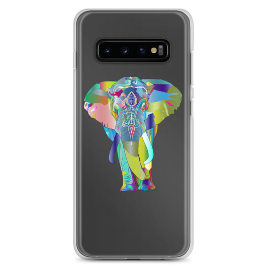 Elephant Face Colour Samsung Case