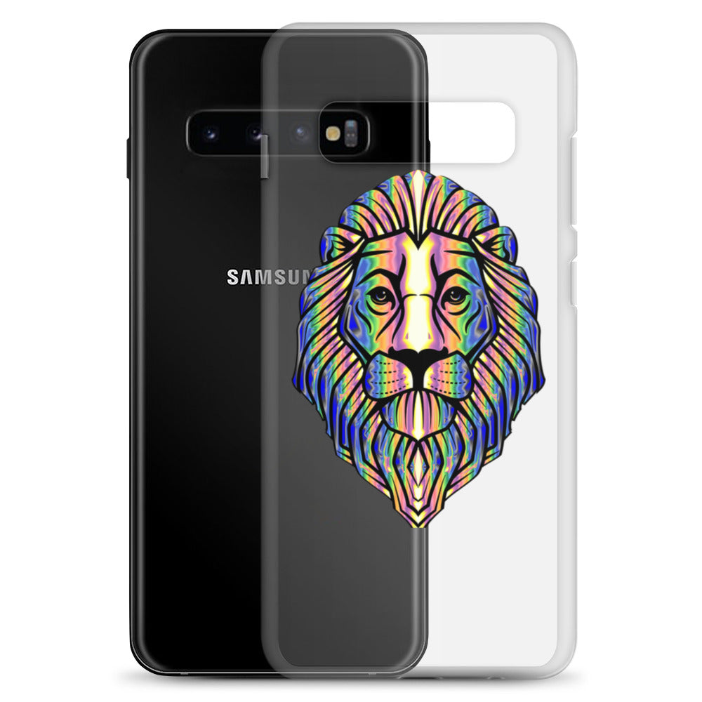 Multi Coloured Lion Samsung Case