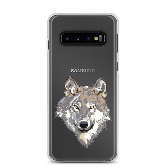 Silver Wolf Samsung Case