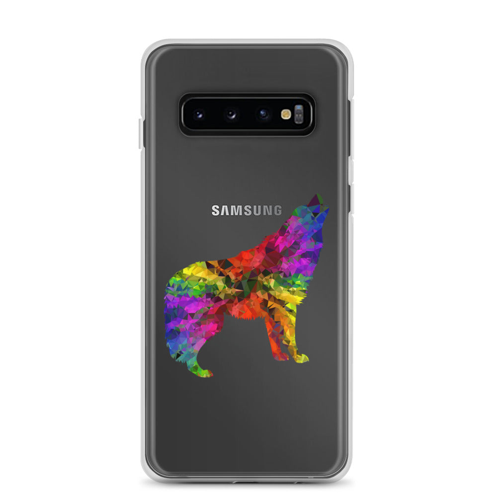 Technicolour Wolf Samsung Case