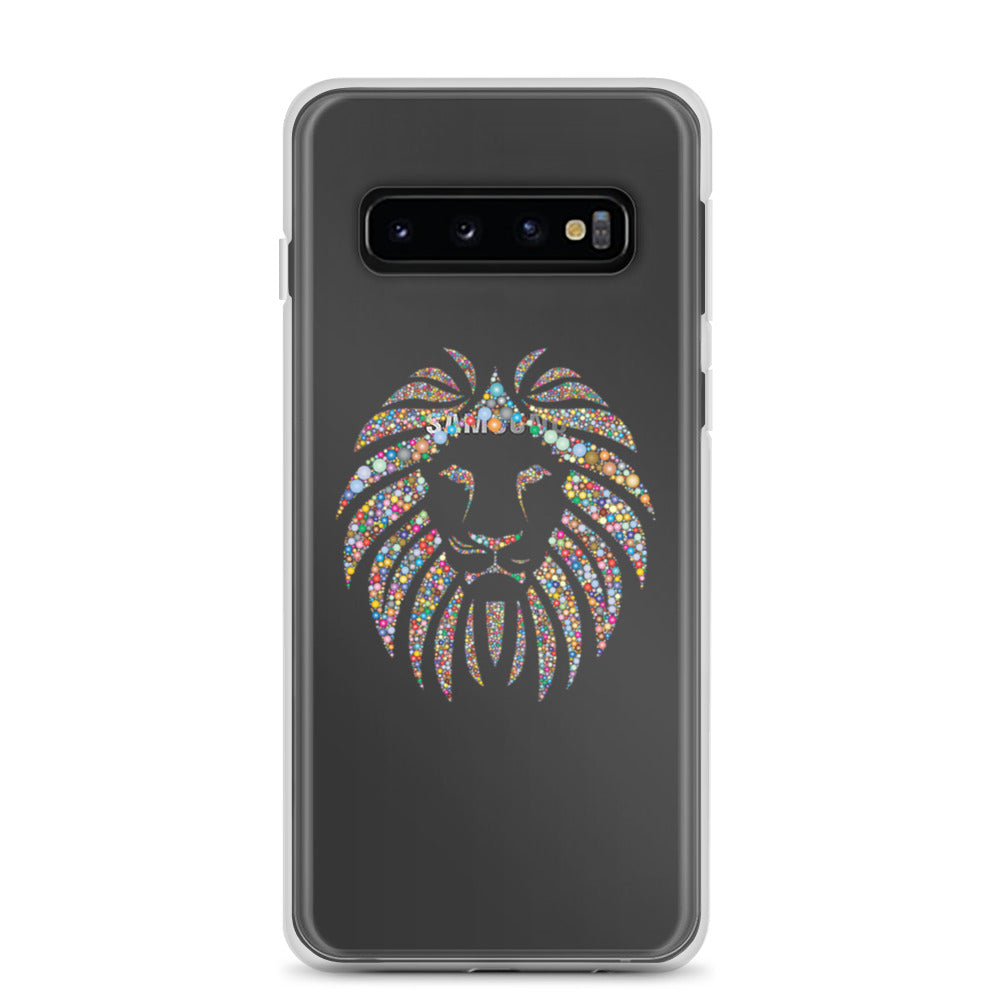 Multi Coloured Lion Samsung Case