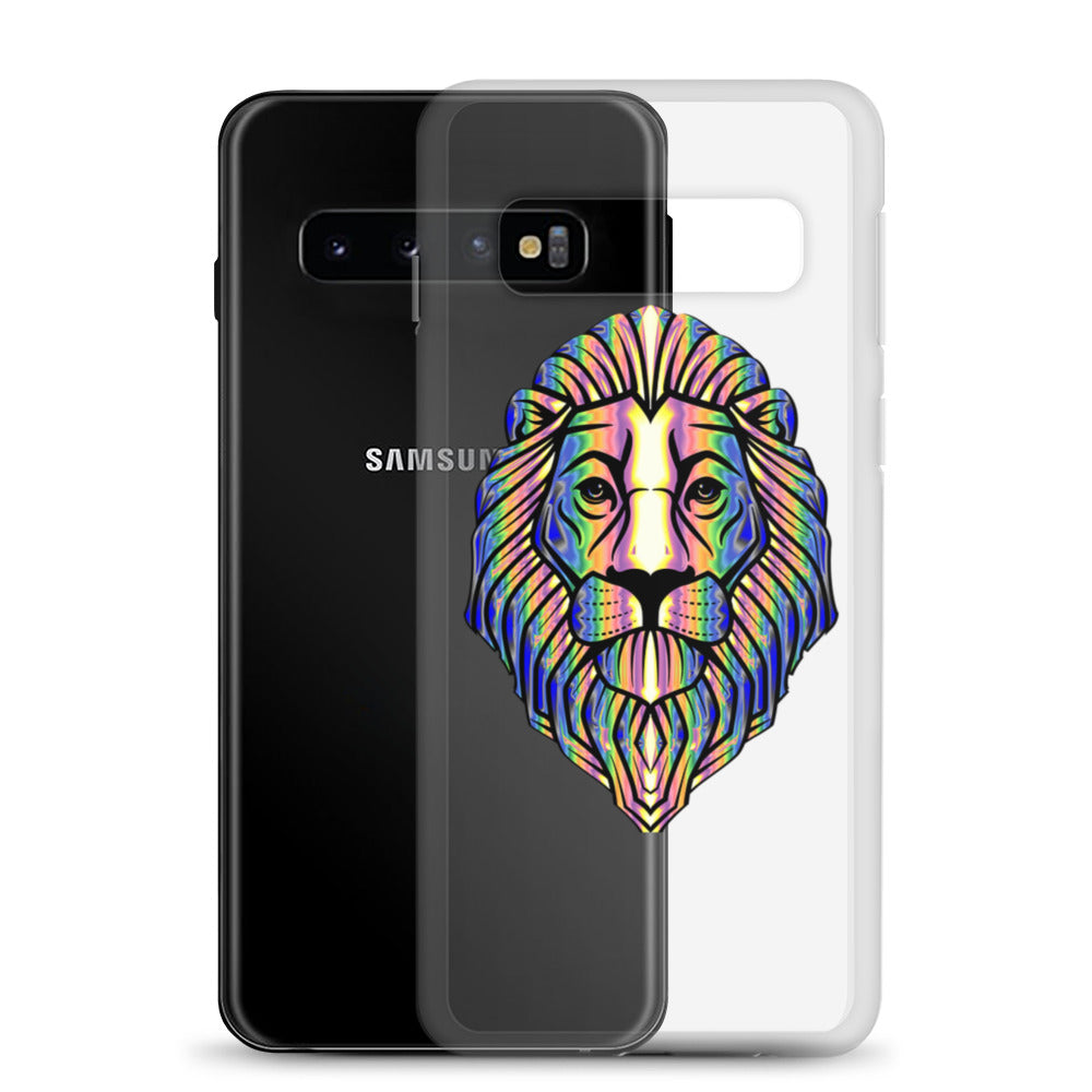 Multi Coloured Lion Samsung Case