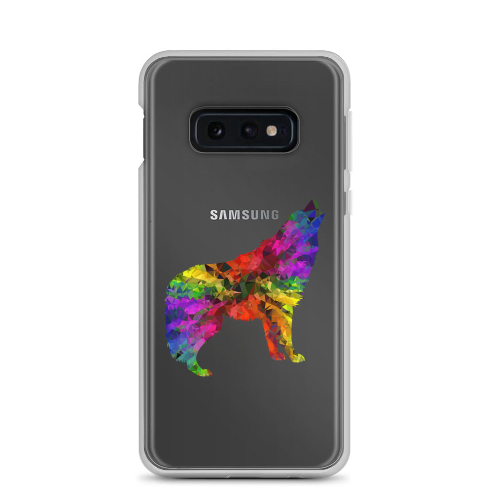 Technicolour Wolf Samsung Case